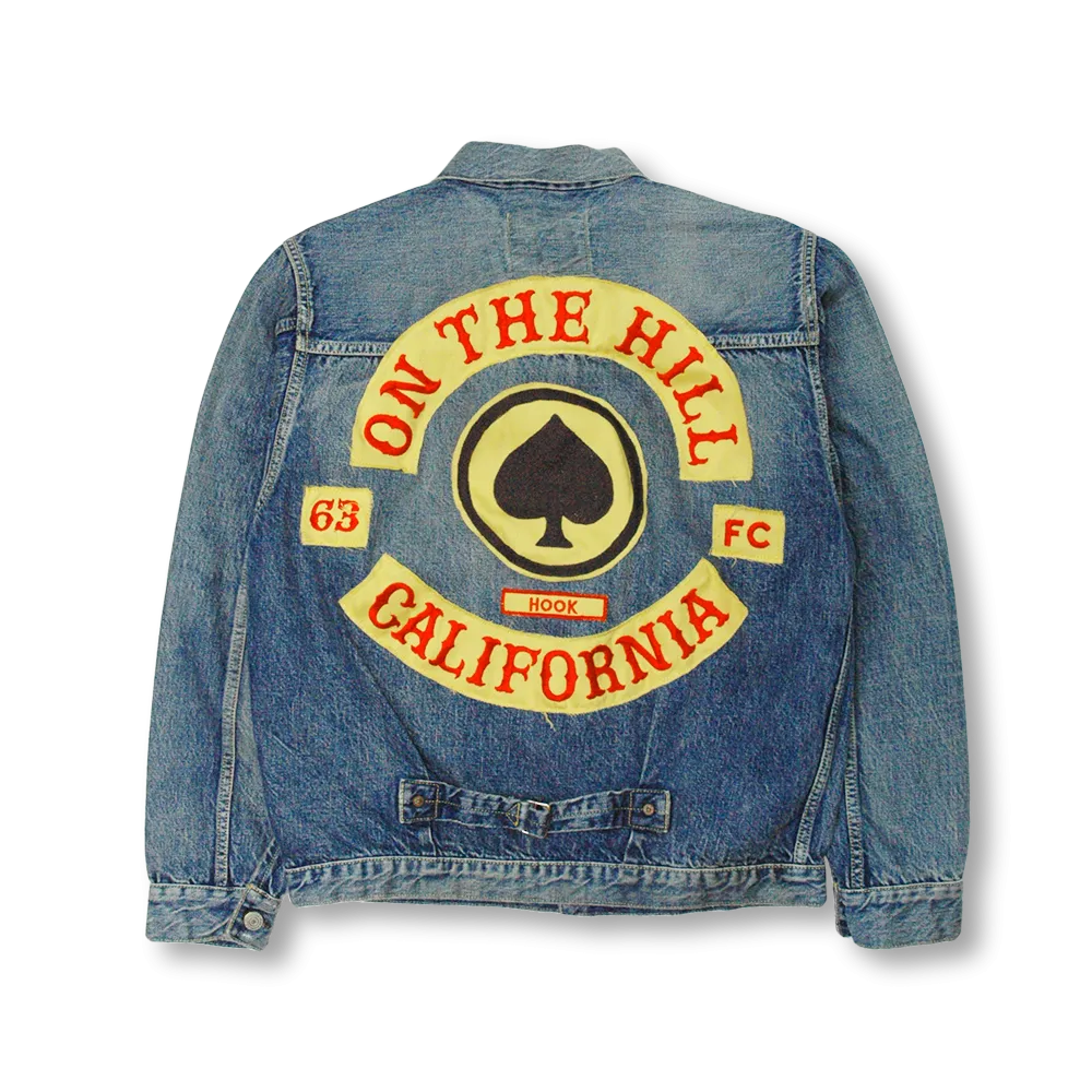 【2024AW】2107HA Type1 Denim Jacket“Dartford”With Patch