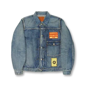 【2024AW】2107HA Type1 Denim Jacket“Dartford”With Patch