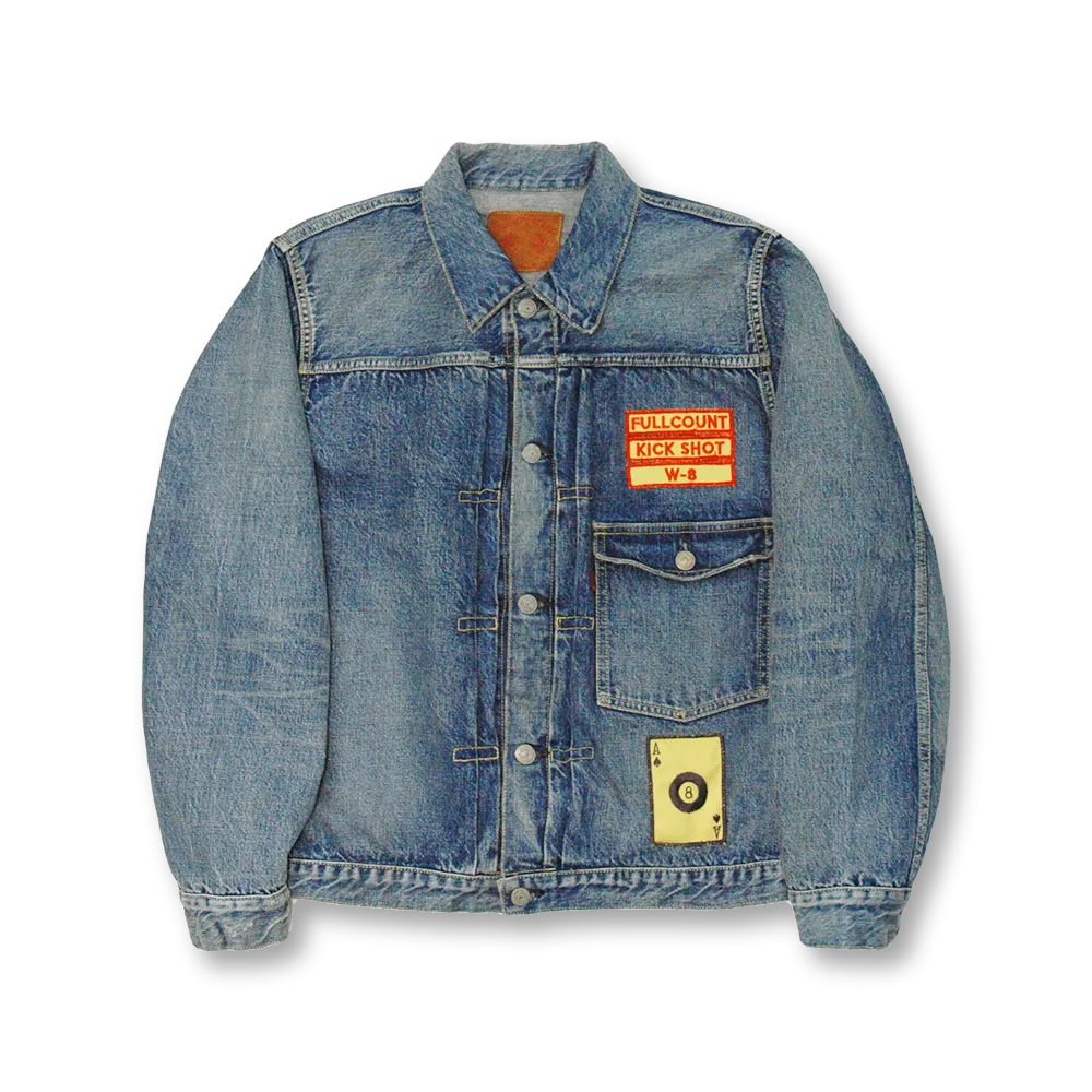 【2024AW】2107HA Type1 Denim Jacket“Dartford”With Patch