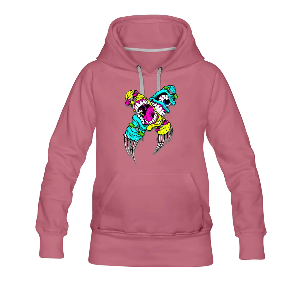 Abstract Monsters Art Women’s Premium Hoodie