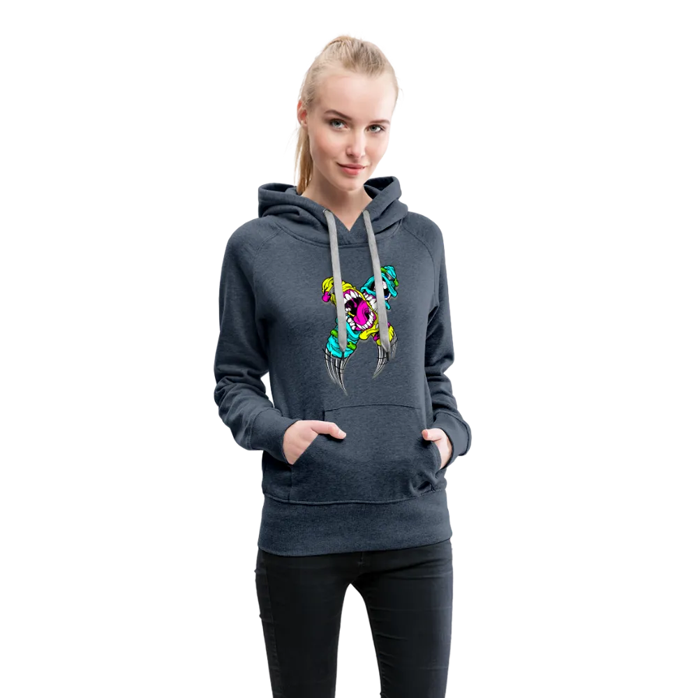 Abstract Monsters Art Women’s Premium Hoodie