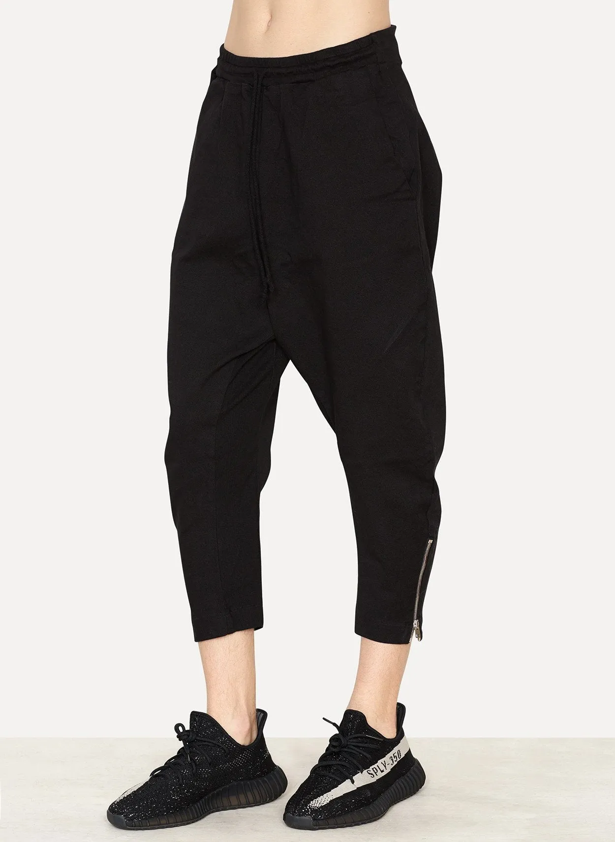 Cotton Twill Tailored Back Pant