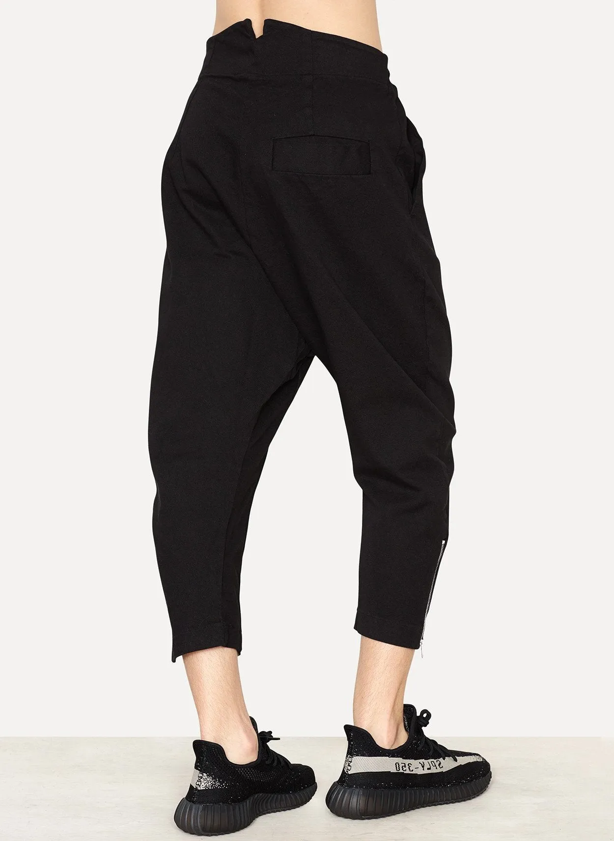 Cotton Twill Tailored Back Pant