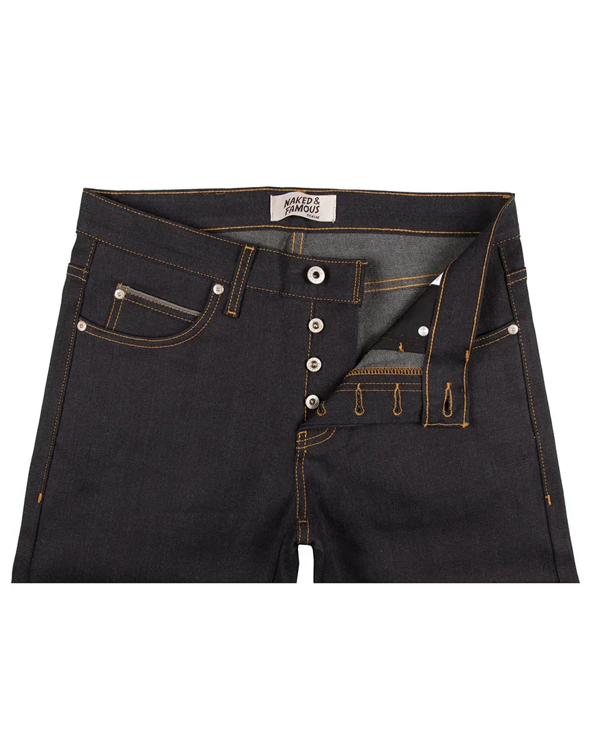 Deep Indigo Stretch Selvedge Skinny Guy