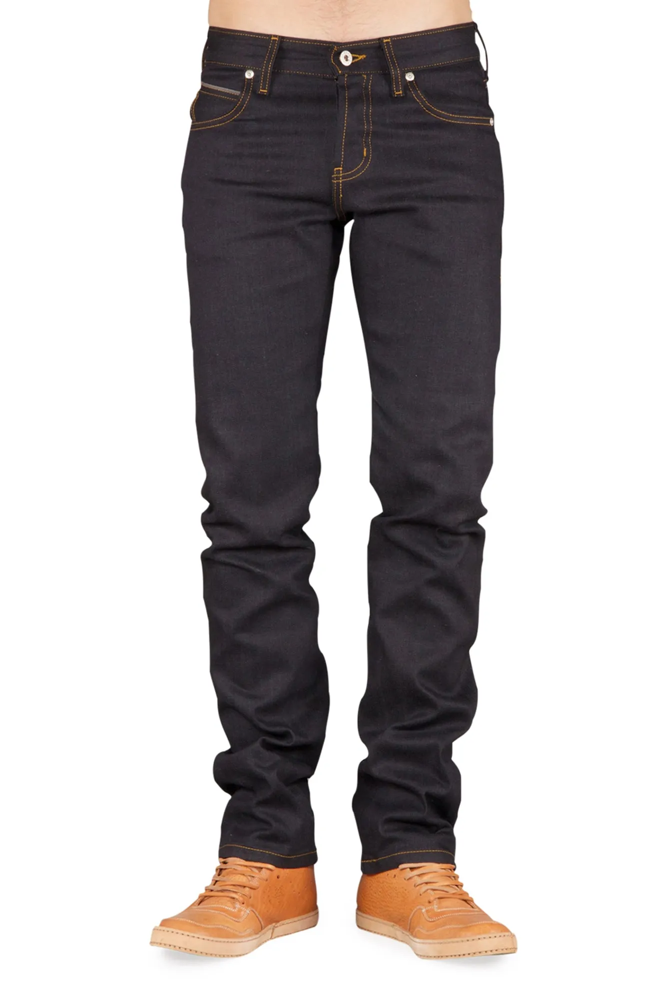 Deep Indigo Stretch Selvedge Skinny Guy