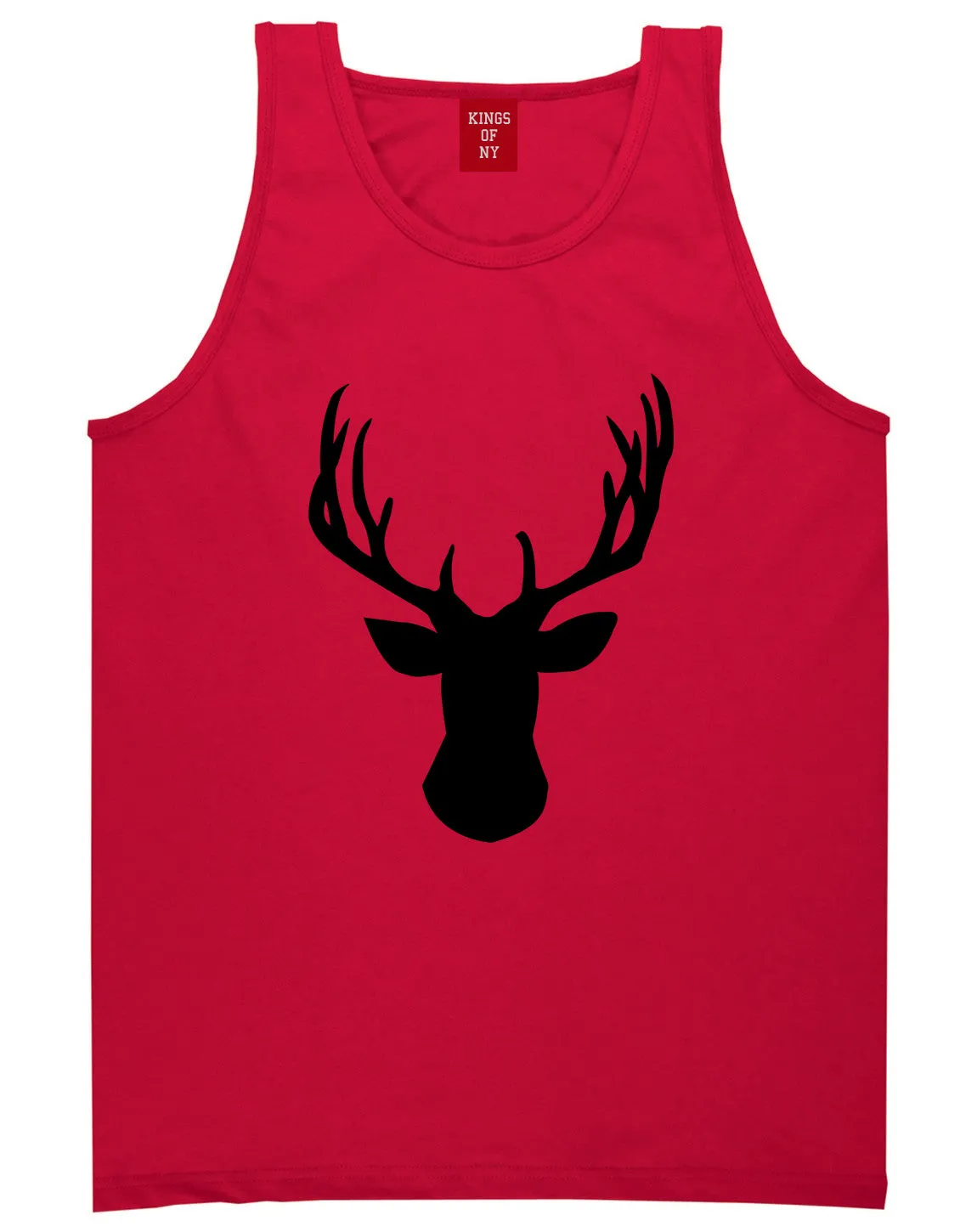 Elk Antler Deer Animal Mens Tank Top Shirt