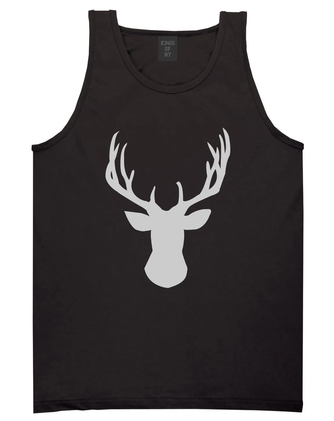 Elk Antler Deer Animal Mens Tank Top Shirt