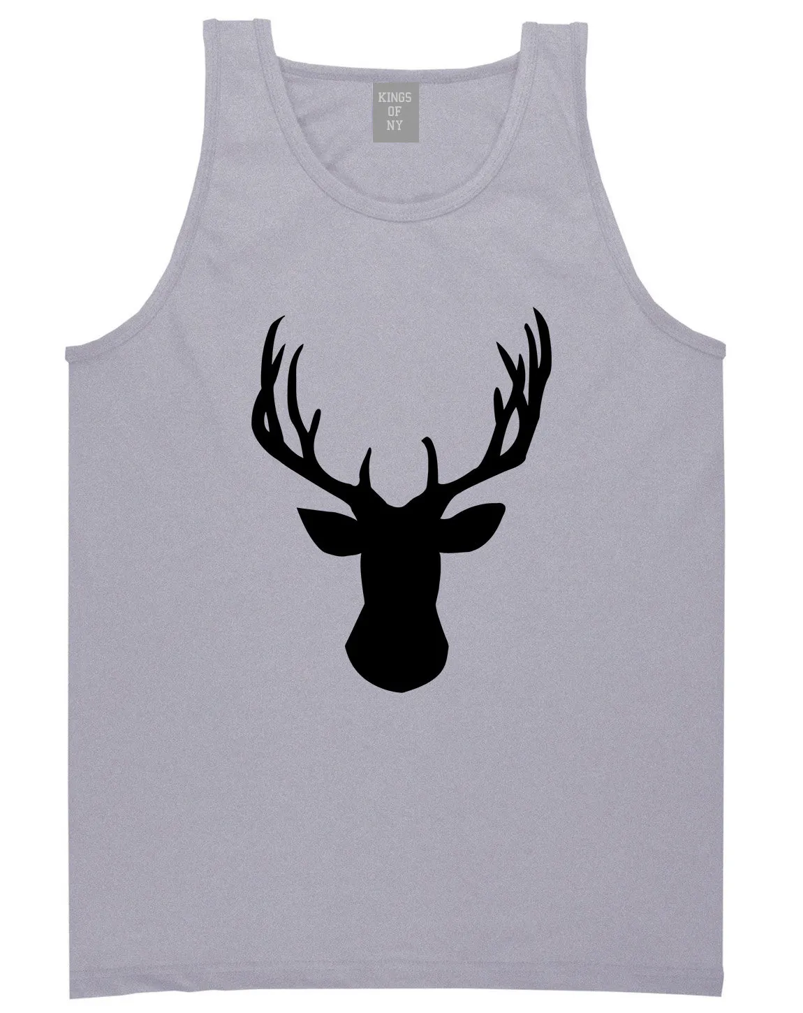 Elk Antler Deer Animal Mens Tank Top Shirt