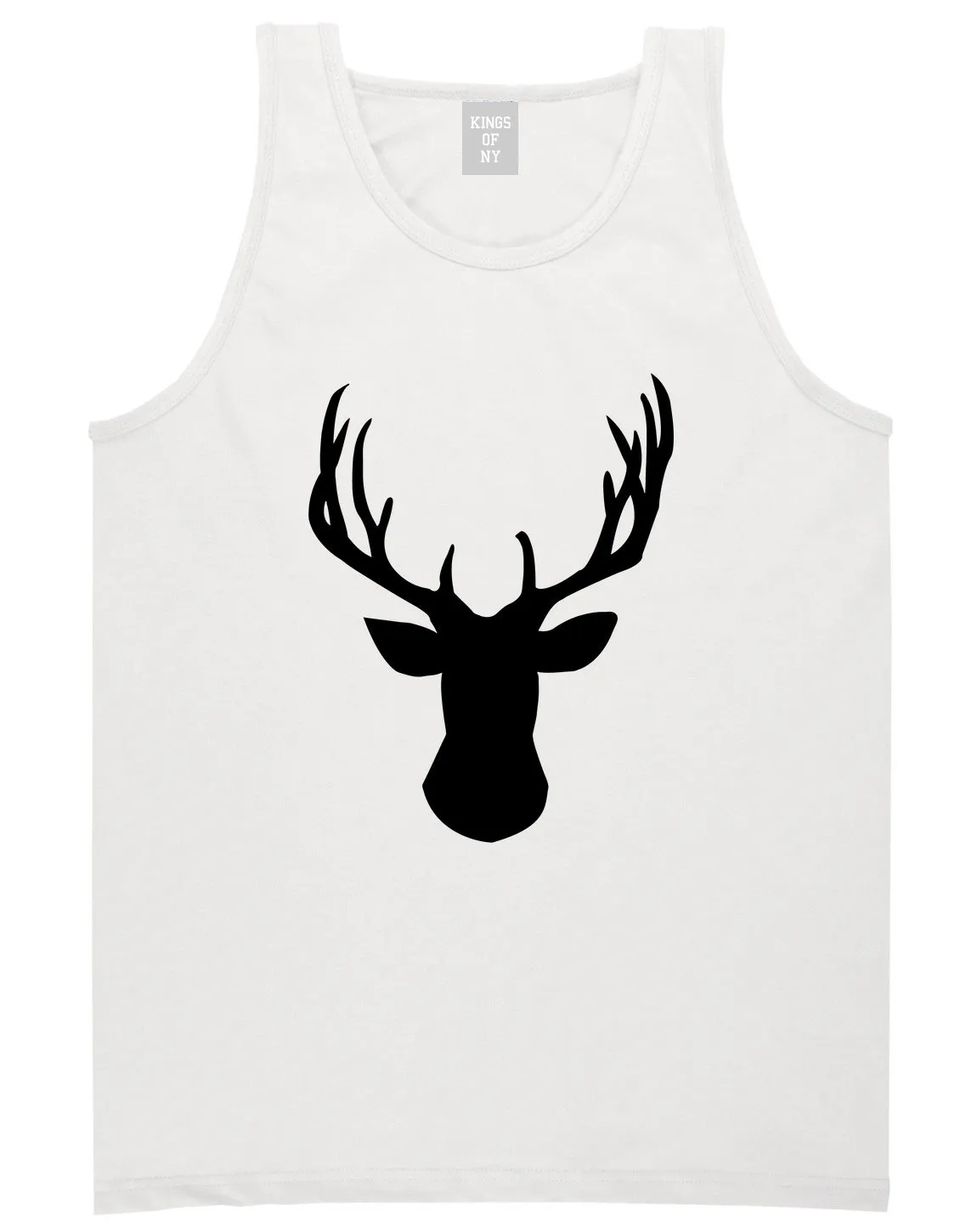 Elk Antler Deer Animal Mens Tank Top Shirt