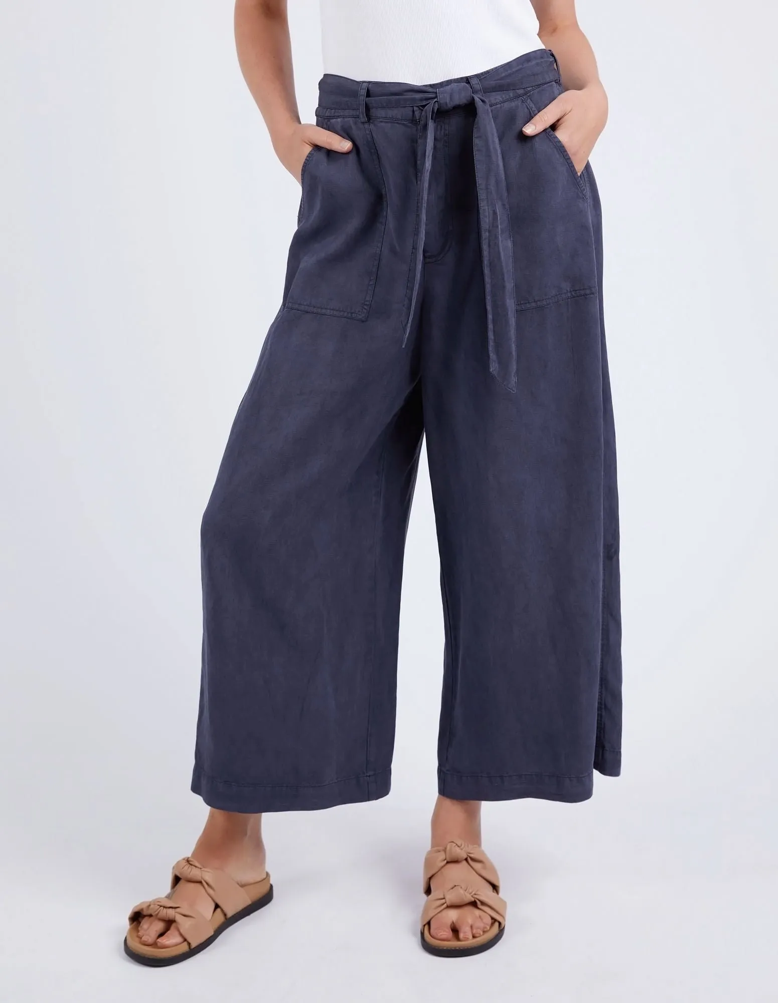 Elm - Bliss Washed Pant - Navy