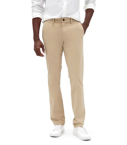 Essential Khakis in Slim Fit with GapFlex Iconic Khaki