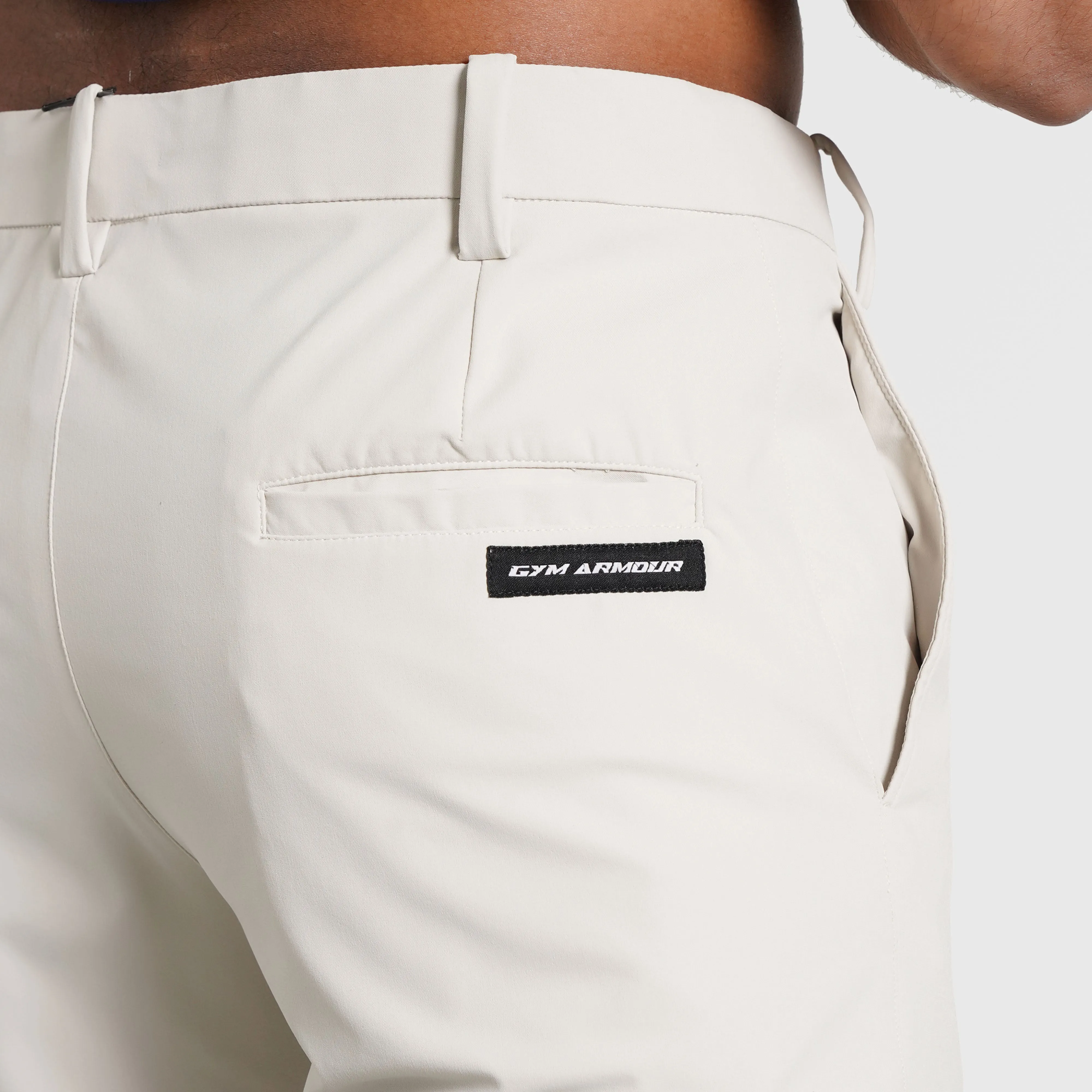 GA Straight Pants (Cream)