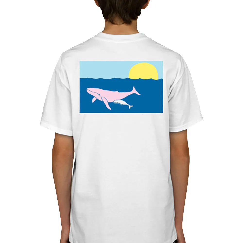 Humpback Whale T-Shirt - Short Sleeve, Kids