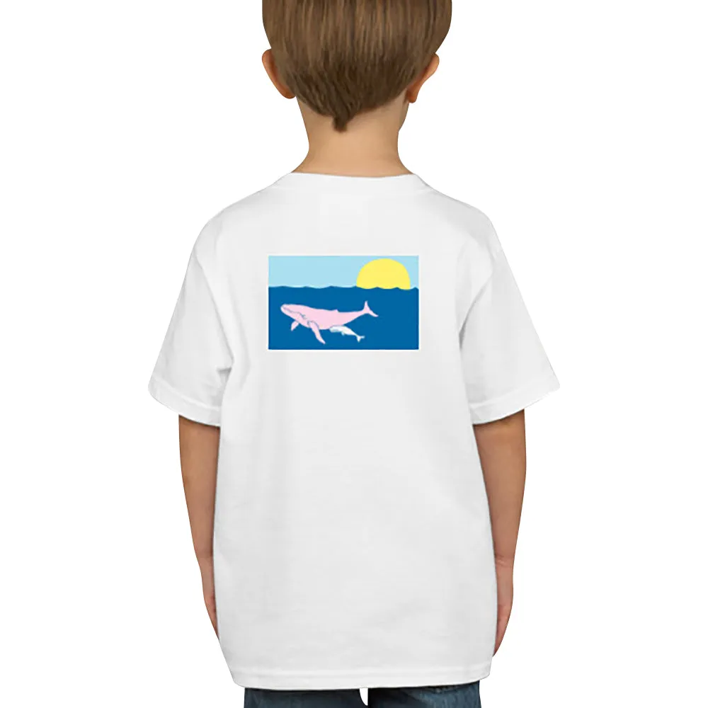 Humpback Whale T-Shirt - Short Sleeve, Kids