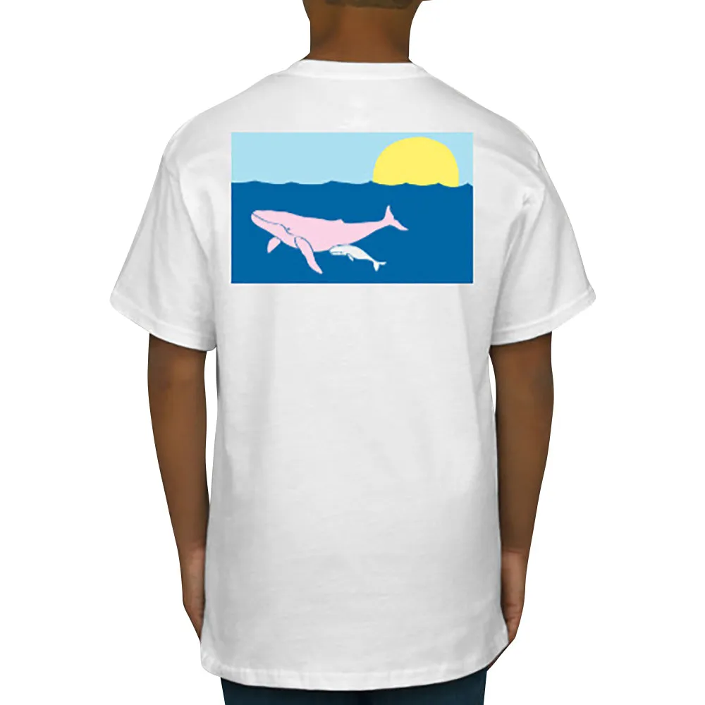 Humpback Whale T-Shirt - Short Sleeve, Kids