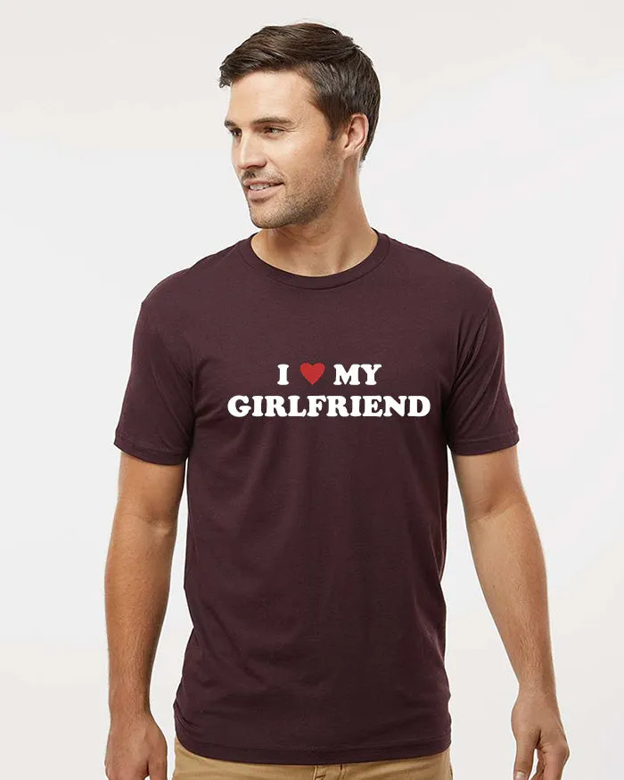 I Love My Girlfriend , I Love My Boyfriend Tshirt, I Heart My Boyfriend,I Heart My Girlfriend,Valentine's Day Shirt,Valentine Gift