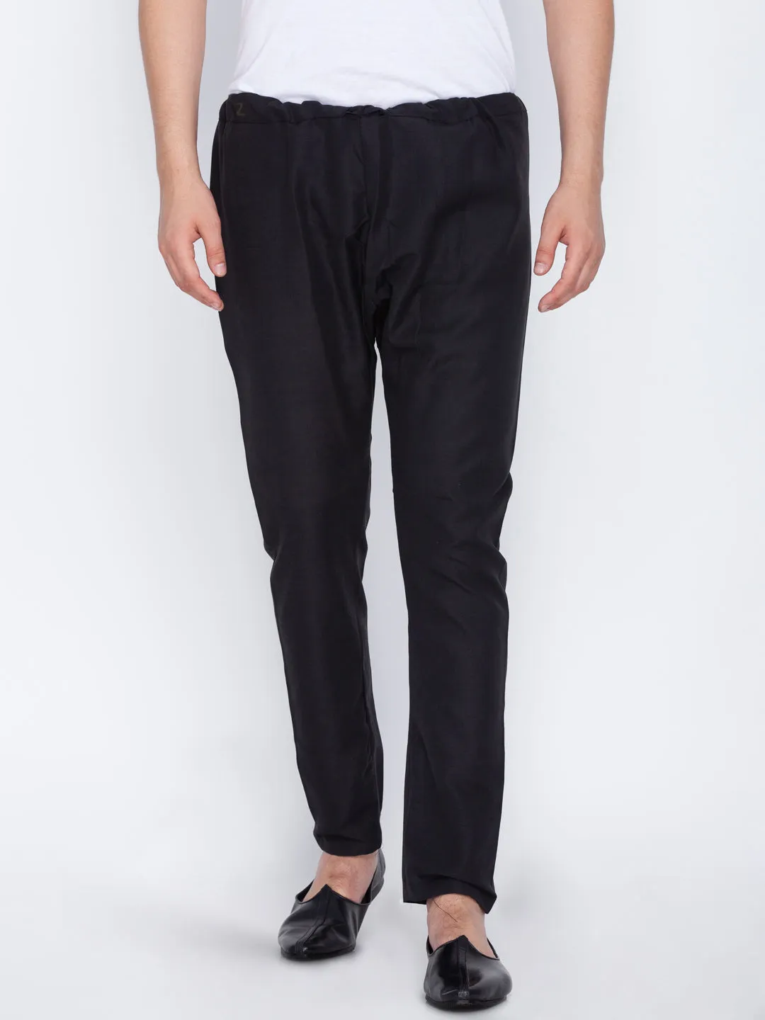 Jashvi Men's Black Cotton Pyjama