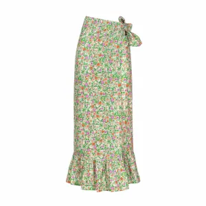 Key Lime Flower Vienna Sarong