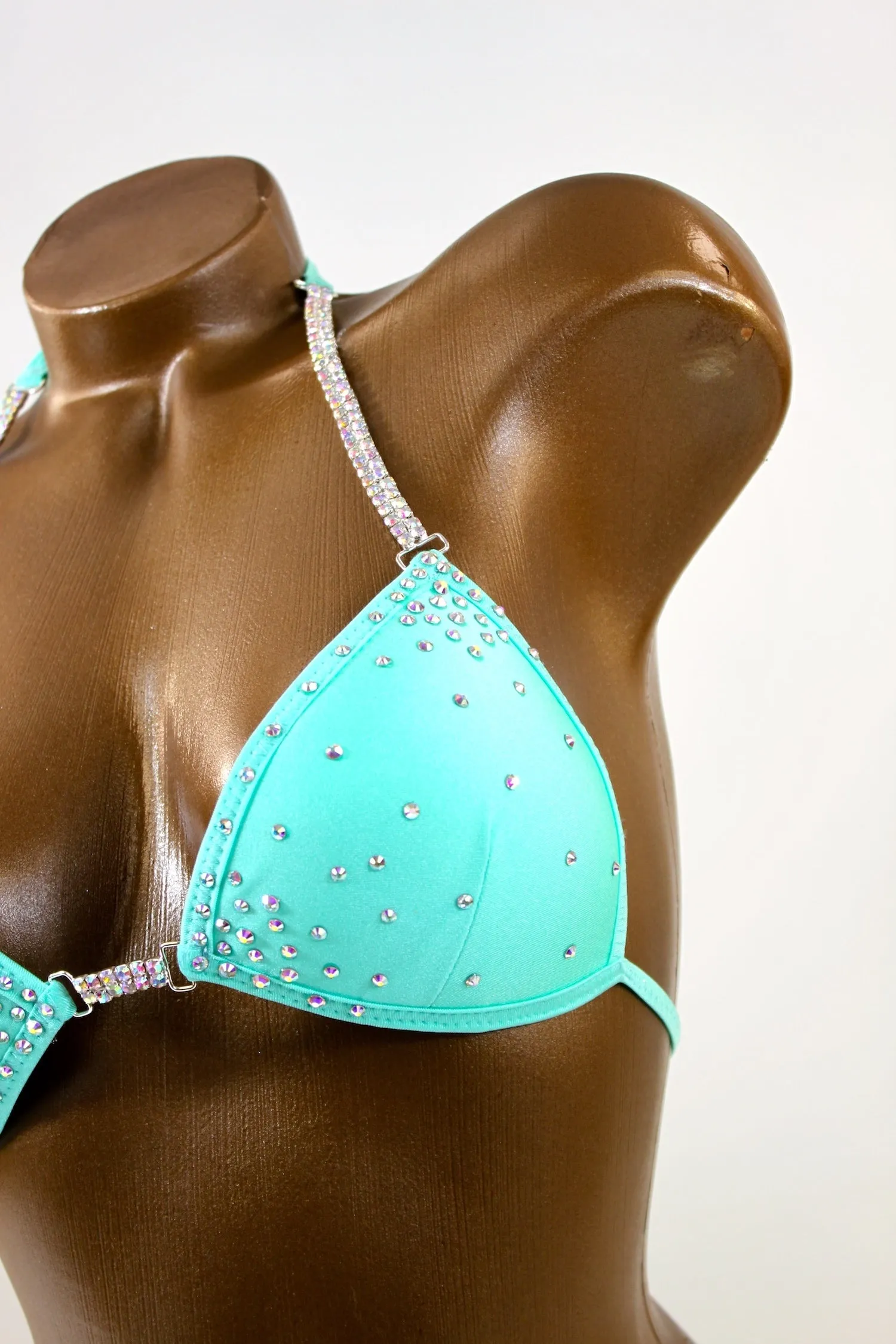 Light Mint Sparkling AB Bikini Suit