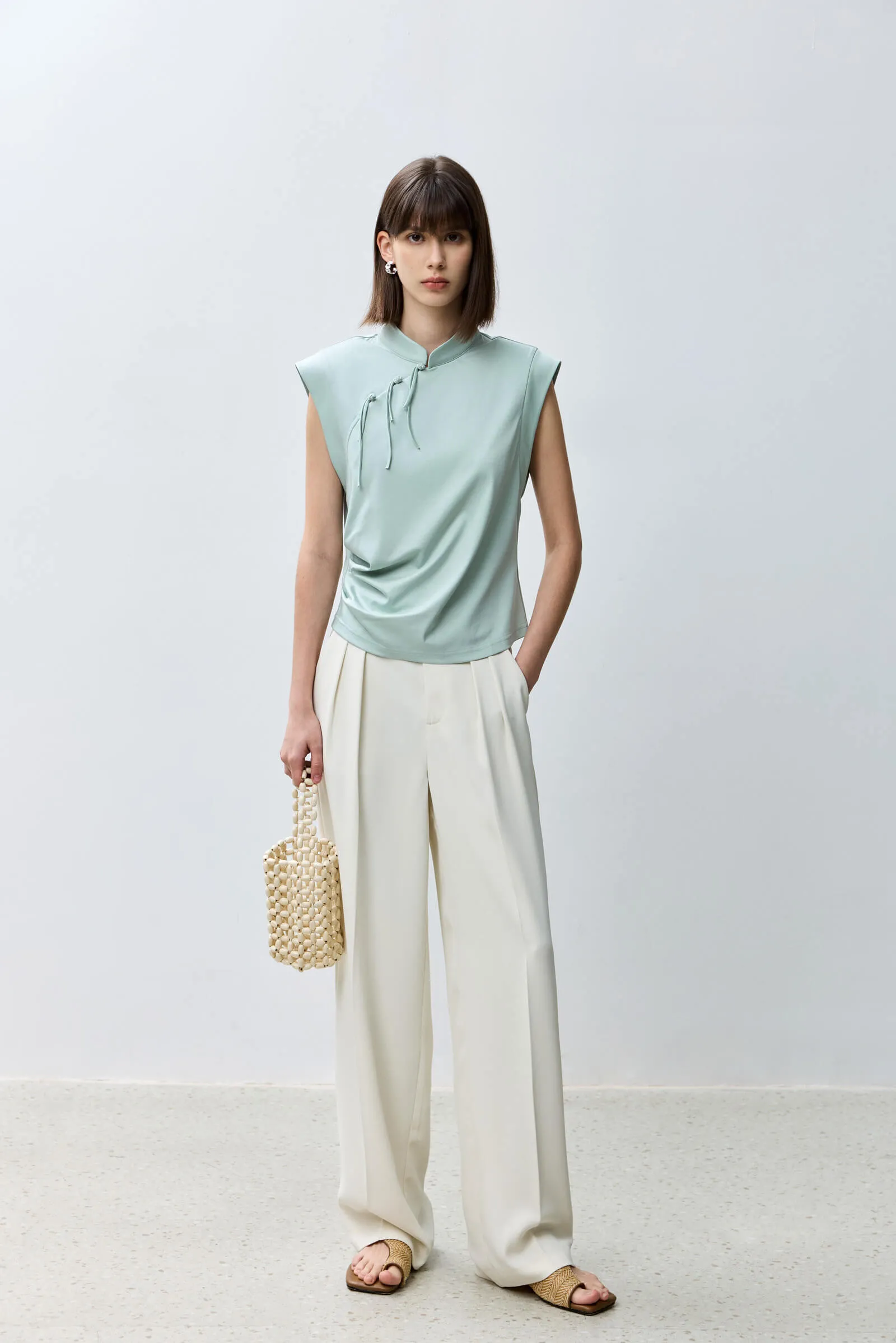 LILY Relaxed Straight Slim Casual Pants