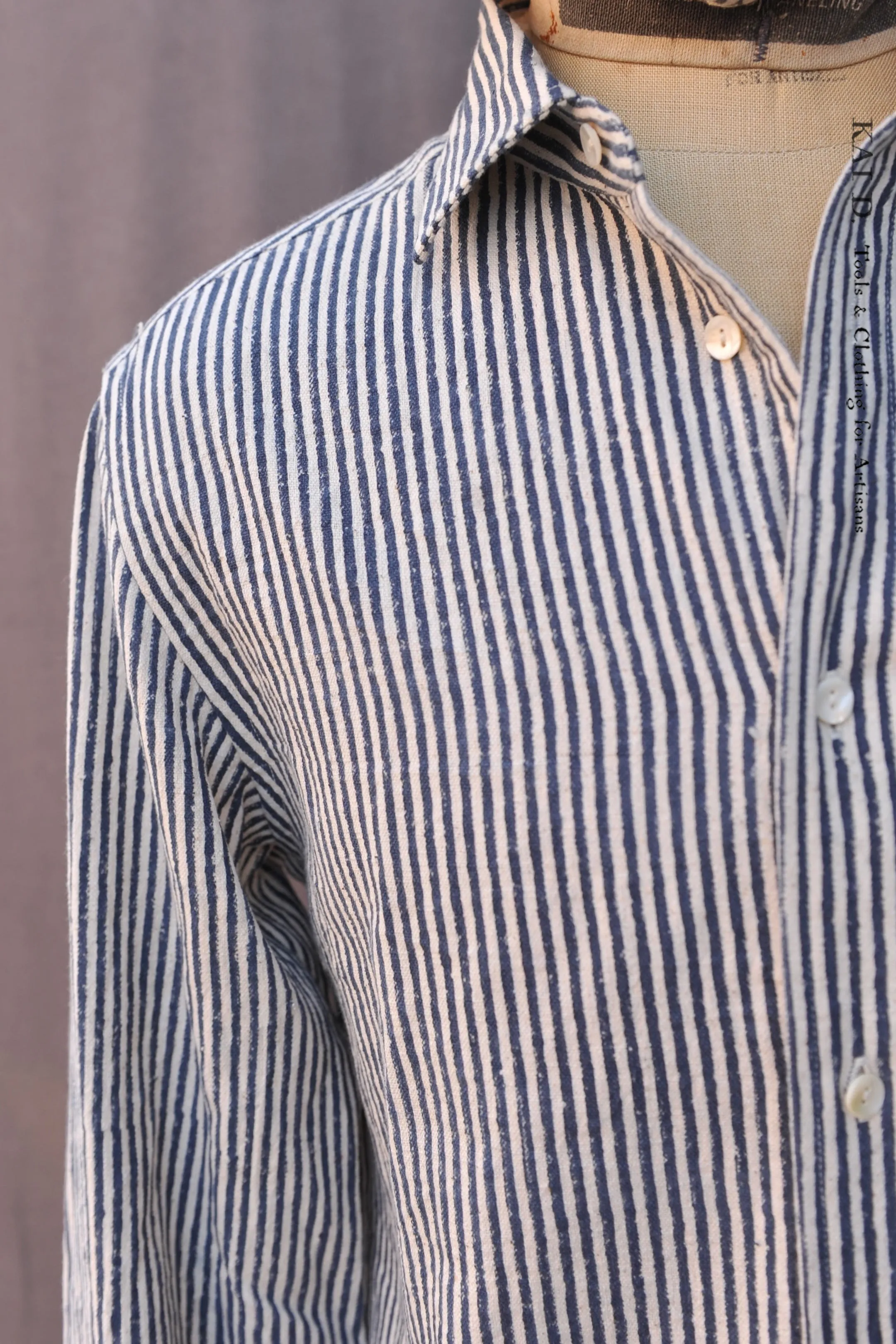 LS Matty Shirt - Indigo Bengal - 3