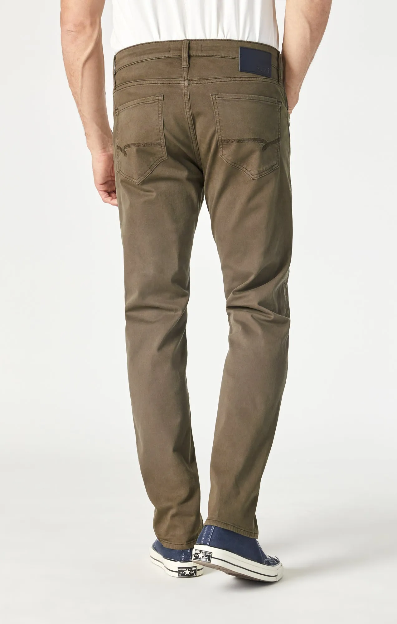 MARCUS SLIM STRAIGHT LEG IN CAPERS TWILL