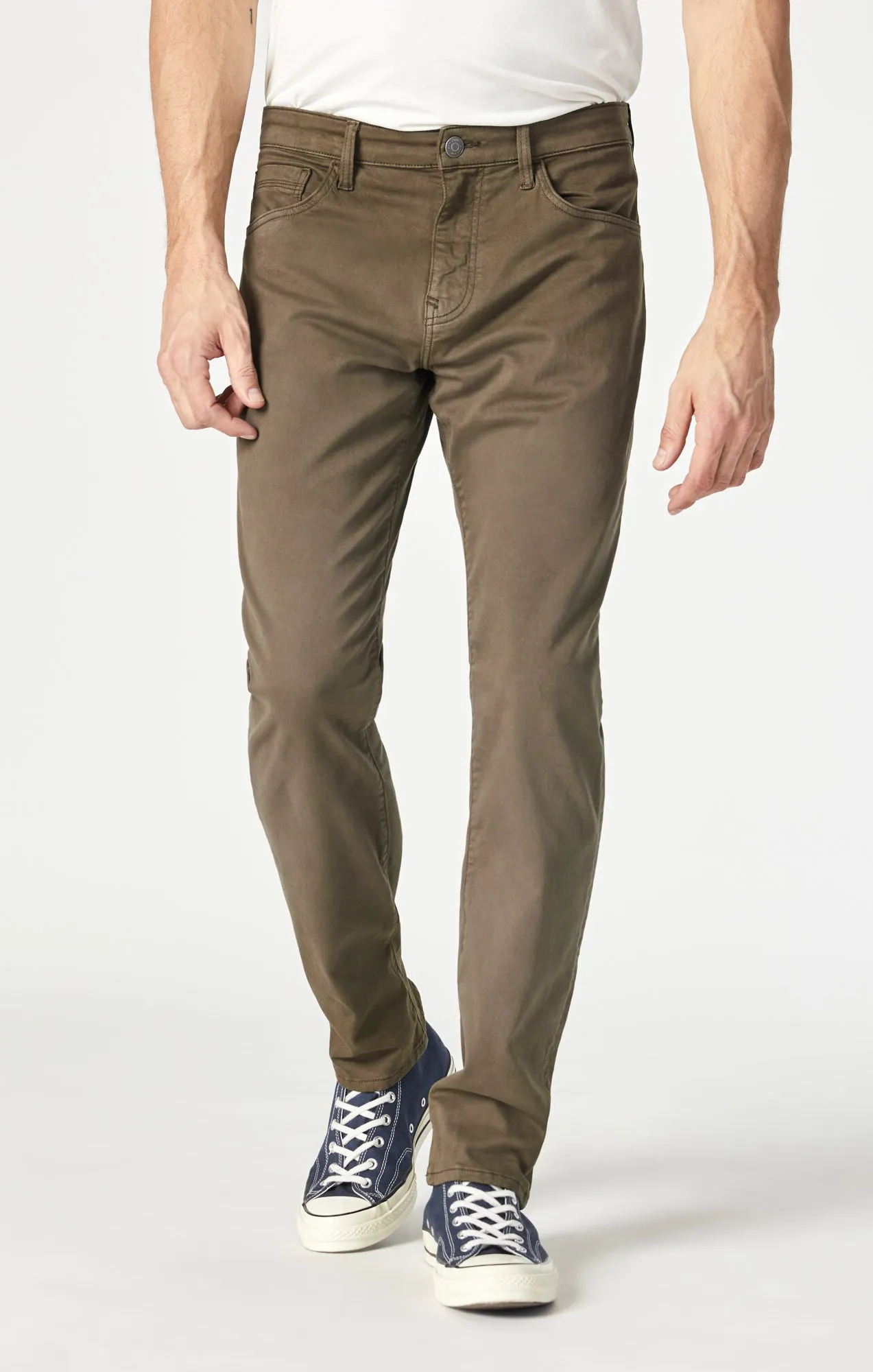 MARCUS SLIM STRAIGHT LEG IN CAPERS TWILL