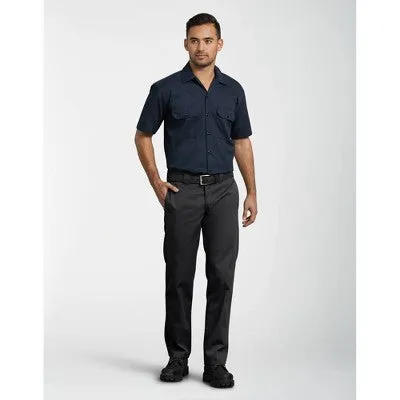 NEW - Dickies Men's Slim Fit Straight Leg Work Pants - Black 32x30