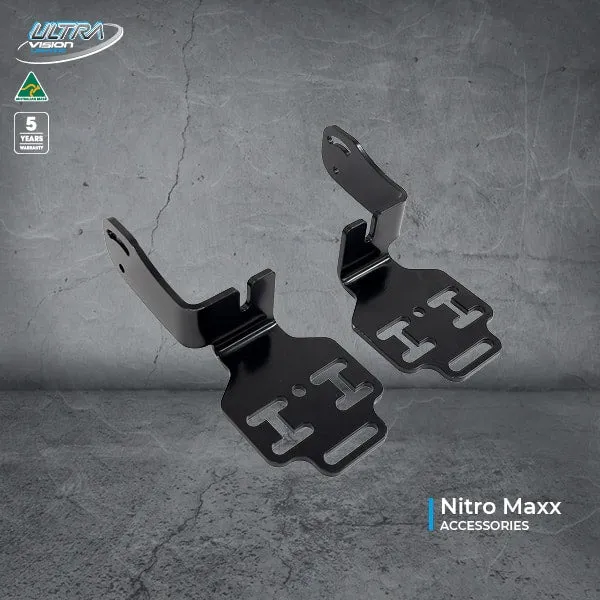 Nitro Maxx Light Bar Brackets to suit Rola Titan MKII Roof Tray