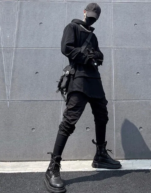 Oversized Techwear Hoodie