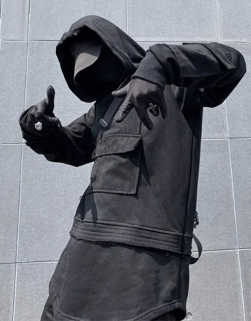 Oversized Techwear Hoodie