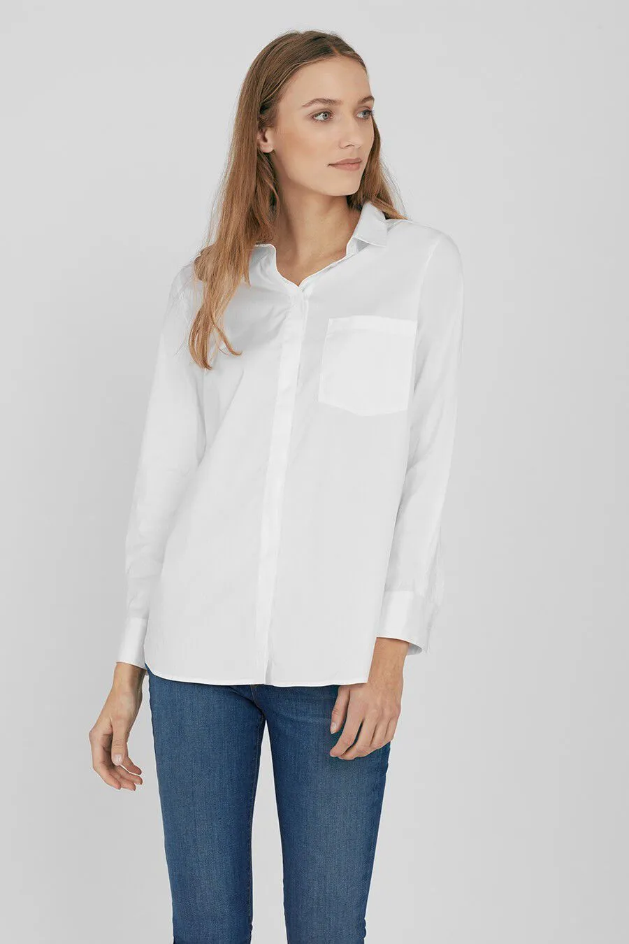 Poplin Boyfriend Shirt