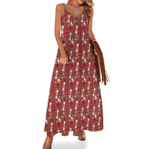 Ratatouille Women's Summer Slip Long Dress