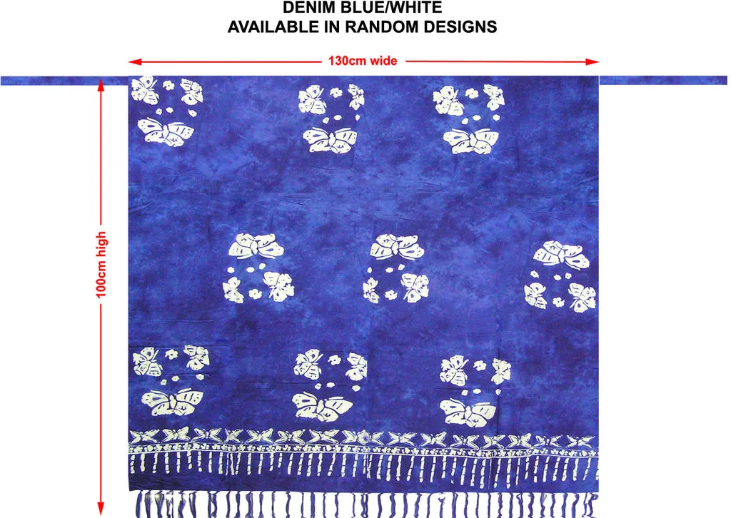 Rayon Sarong Long Bikini Ties Batik, More Colours