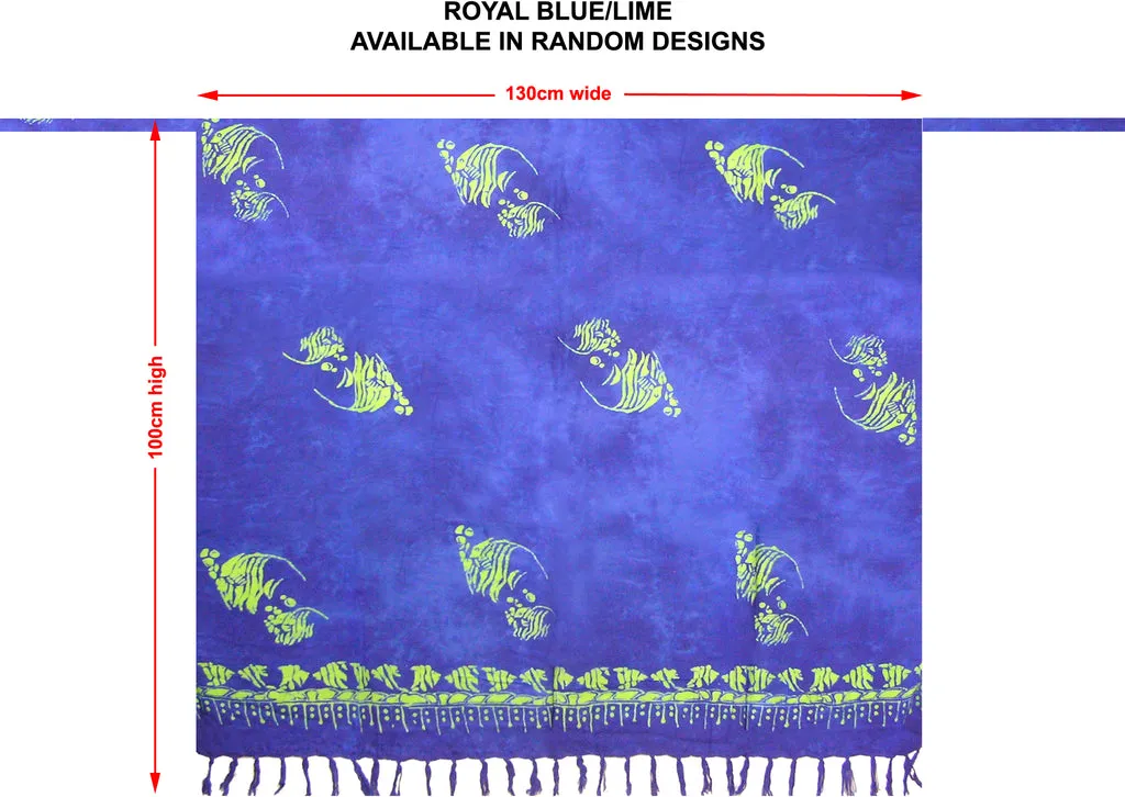 Rayon Sarong Long Bikini Ties Batik, More Colours