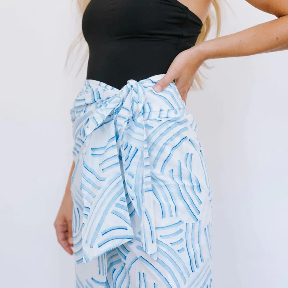 Shark Stripe Sarong