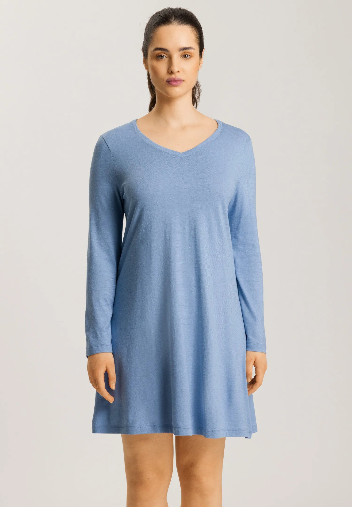 Sleep And Lounge TENCEL™ and Cotton Nightgown | Endless Blue 74847-2533