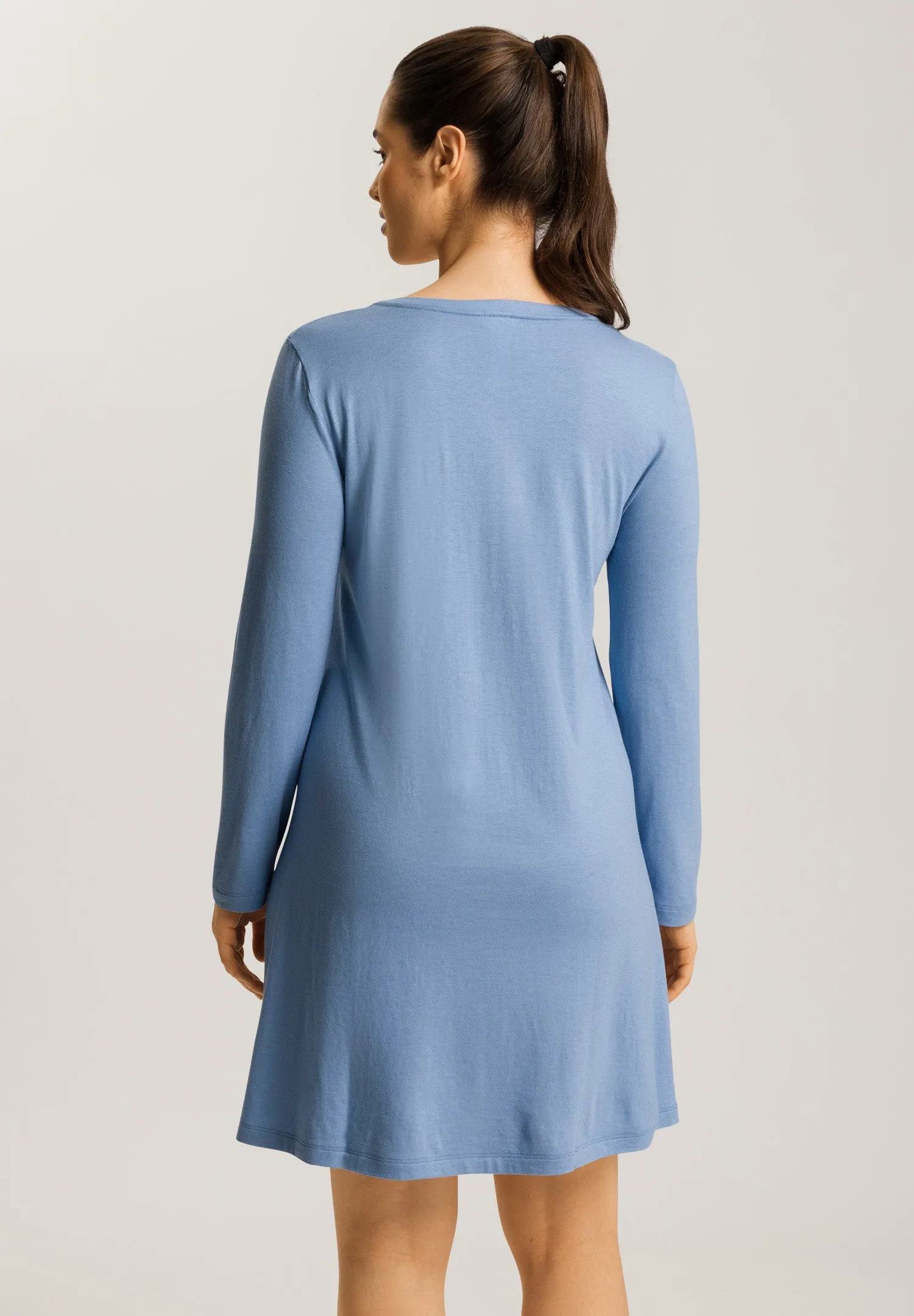 Sleep And Lounge TENCEL™ and Cotton Nightgown | Endless Blue 74847-2533