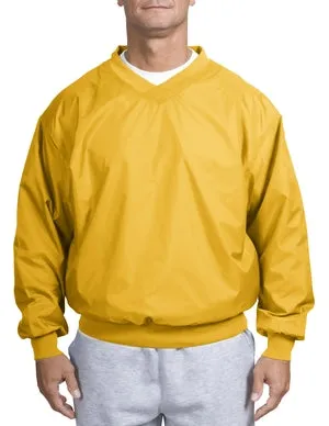 Sport-Tek - Nylon V-Neck Wind Shirt.  JP72