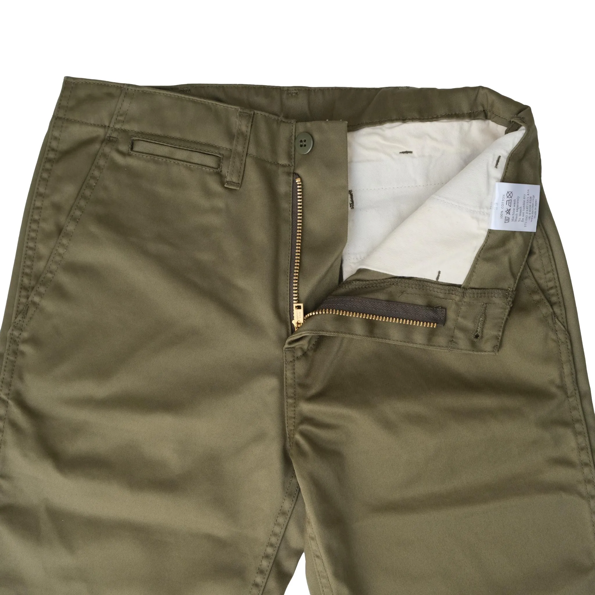 Studio D'Artisan 1874 Chino Pants (Army Green)