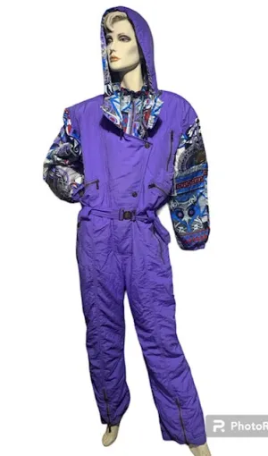 Vintage Ski  Suit #W35  Includes AUS Postage