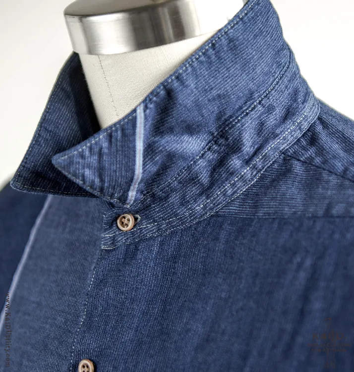 Wooster Placed Selvage Shirt