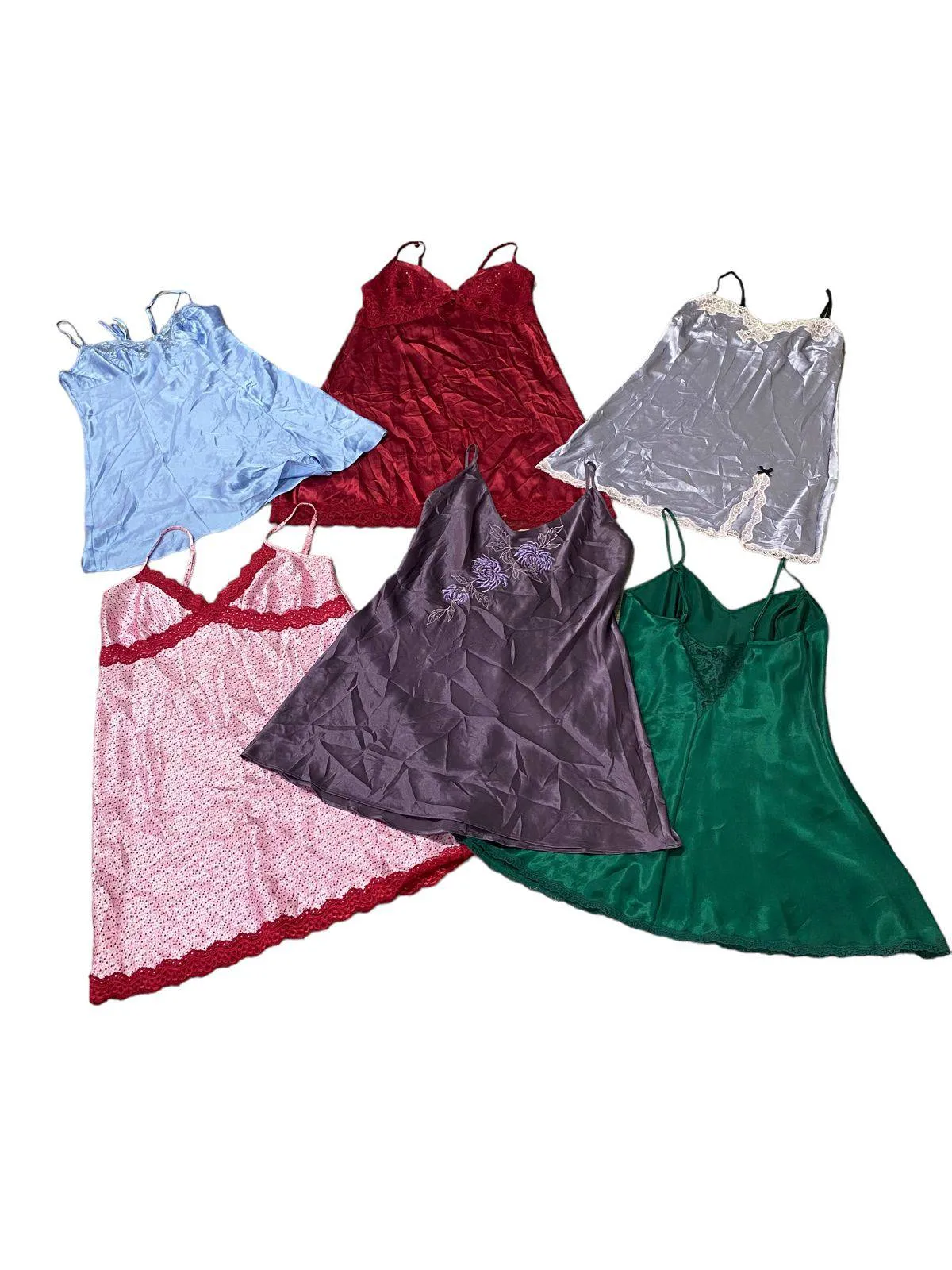 Y2k Italian Bale Silk Slip Dresses - 26